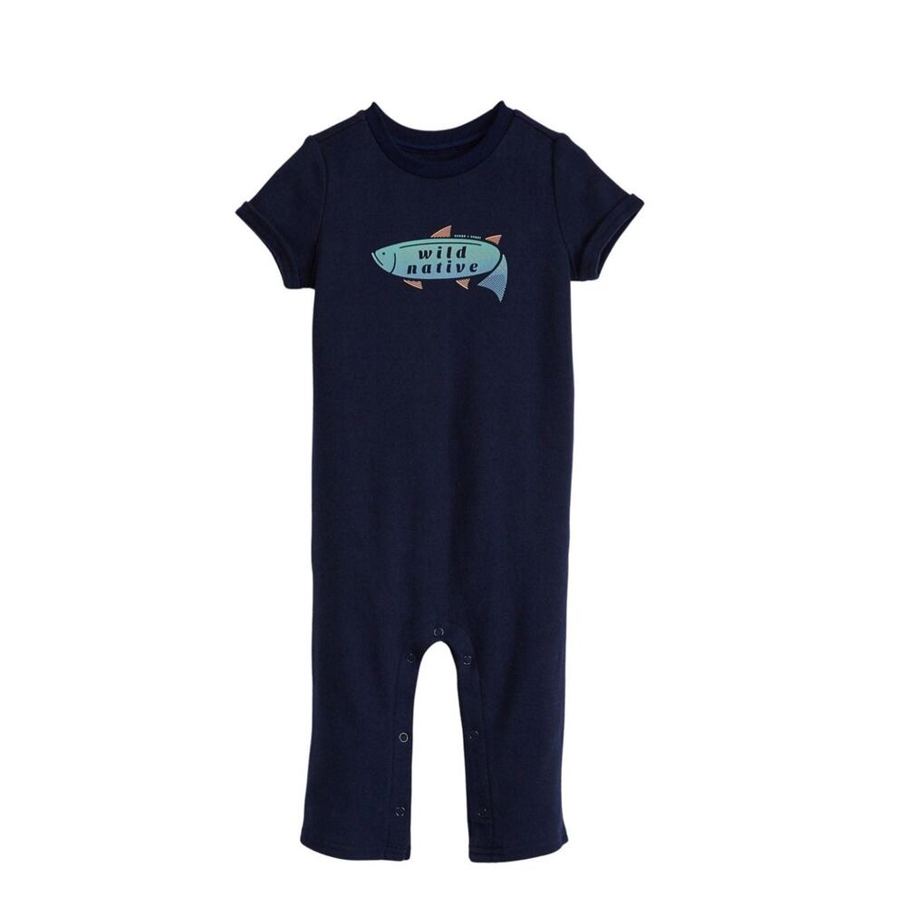 New Ocean + Coast wild native fish 24M one piece